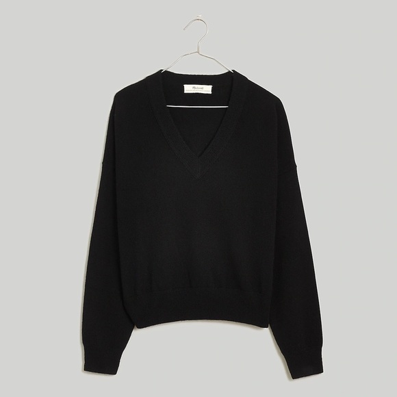 Madewell Sweaters - NEW / Madewell Re)sponsible Cashmere V-Neck Sweater